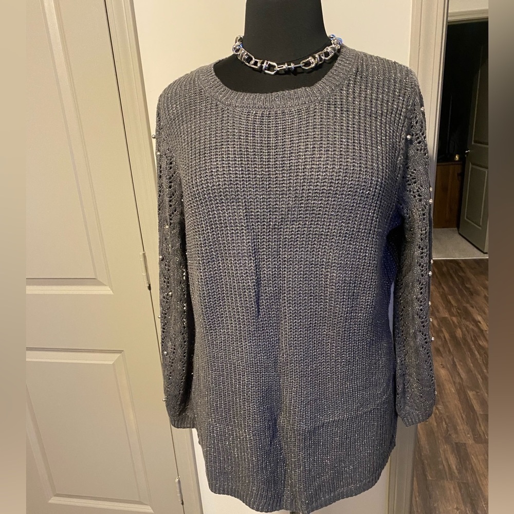 Metallic Sweater